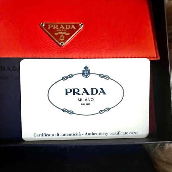 🎃 PRADA nylon tessuto trifold wallet - Picture 11 of 14
